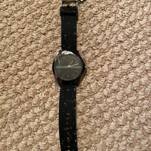 New Armani Exchange Men’s Watch Silicone Strap